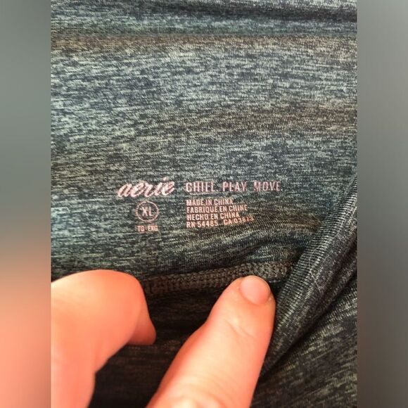 Women's Heather Gray Leggings - Picture 4 of 5